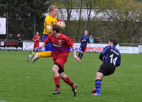 FC Zuzenhausen - SV Waldhof-Mannheim II Verbandsliga Nordbaden 28.04.2013 (© Siegfried)